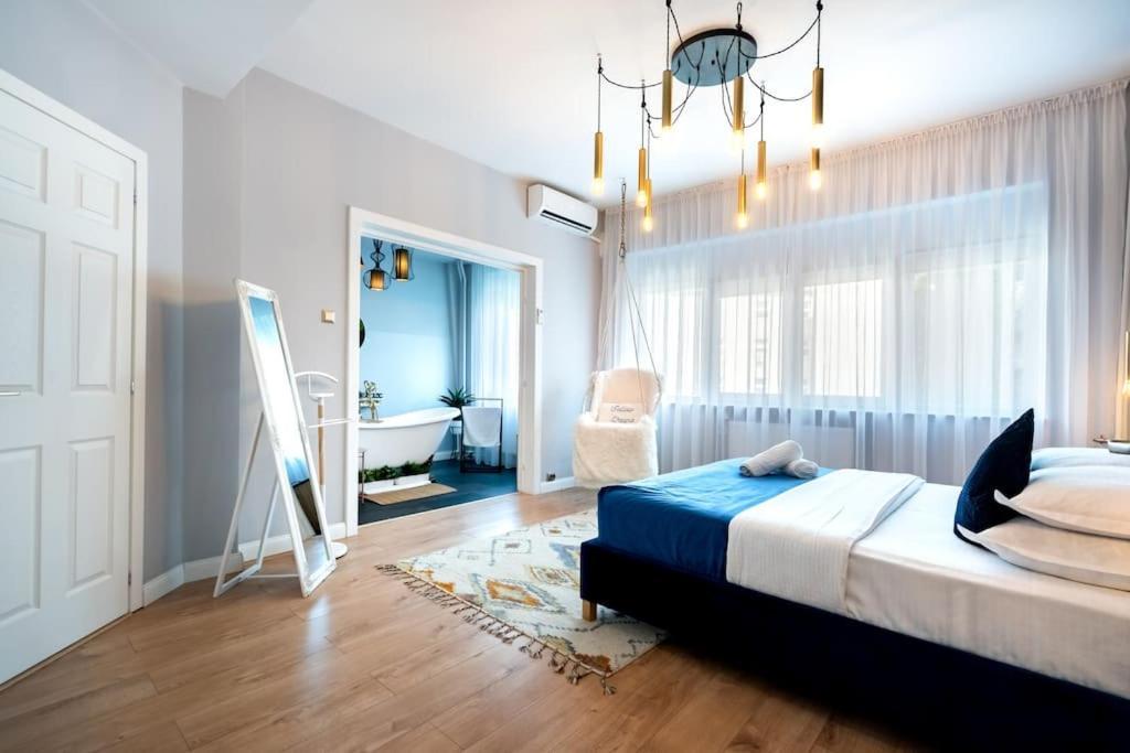 בוקרשט Intercontinental Apart - Massage Terrace Fireplace מראה חיצוני תמונה